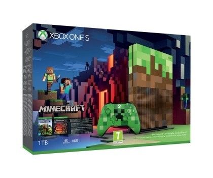 Microsoft Xbox One S 1TB + Minecraft Limted Eition+ 6M LIVE na Arena.pl