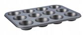Forma blacha do pieczenia nieprzywieralna IDEAL na 12 muffinek babeczek non-stick