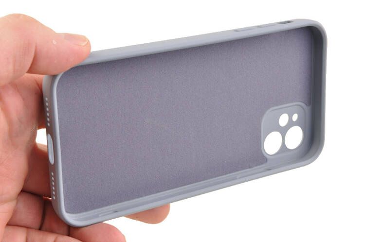 Etui Mercury Goospery MagSafe Silicone do Apple iPhone 11 niebieski zdjęcie 4