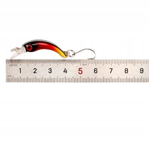 ZESTAW 8x Wobler Przynęta MINNOW WĘDKARSKA SANDACZ Okoń 1.5g 4cm na Arena.pl