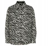 MISSGUIDED ZEBRA SHACKET R,36