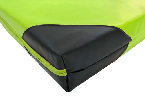 Materac gimnastyczny UNDERFIT 200 x 120 x 10 cm miękki seledynowy na Arena.pl