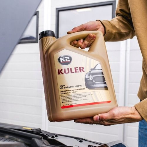 K2 Kuler -35C Czerwony Płyn Chłodniczy 5L T205C Do Chłodnic Gotowy Użycia na Arena.pl