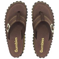 Gumbies męskie japonki ISLANDER FLIP-FLOPS UNISEX CLASSIC BROWN 41