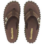 Gumbies męskie japonki ISLANDER FLIP-FLOPS UNISEX CLASSIC BROWN 47