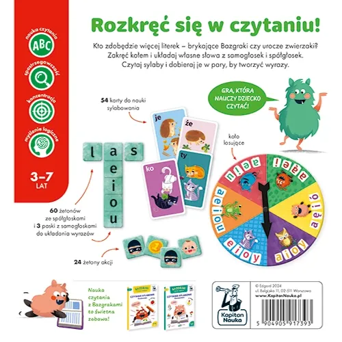 Bazgraki czytają. Gra edukacyjna na Arena.pl