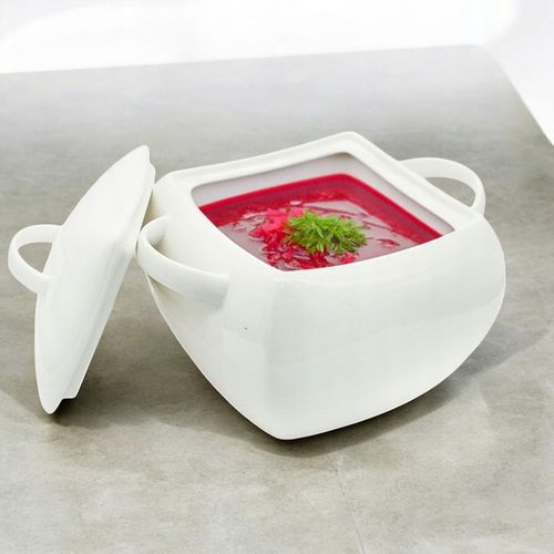 WAZA z pokrywą 4,5L do zupy rosołu NACZYNIE misa zamykana STOŁOWA na Arena.pl