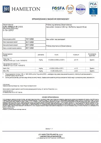 AURA HERBALS Colostrum + BioPerine, kapsułki na Arena.pl