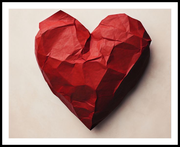 Plakat 76x60,5cm Kreślone Serce zdjęcie 3