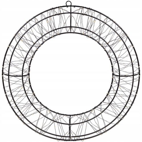 Dekoracja świetlna LED Ø 36 cm Wieniec Koło ledowe wianek świąteczny USB na Arena.pl