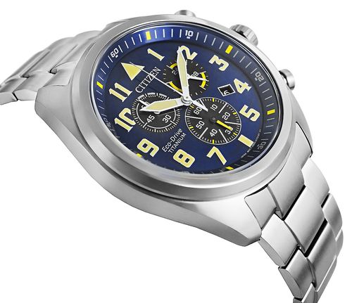 zegarek męski citizen super titanium eco-drive at2480-81l + box na Arena.pl