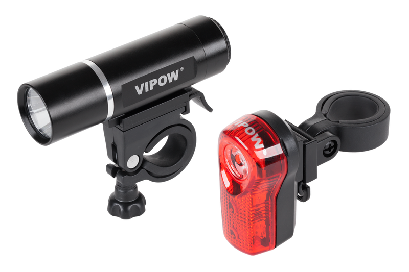 URZ0015 Komplet świateł do roweru VIPOW zdjęcie 1