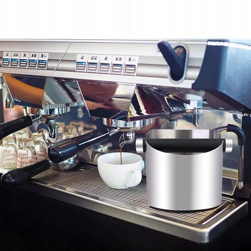 POJEMNIK NA FUSY EKSPRESU DO KAWY STAL NIERDZEWNA ODBIJAK KNOCK BOX 14*14.5 na Arena.pl