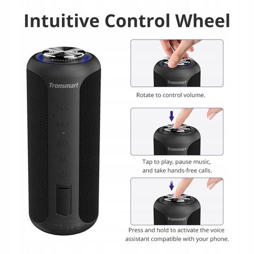 Tronsmart Element T6 Plus Upgraded Edition Głośnik bezprzewodowy BT 5.0 TWS na Arena.pl