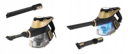 Odkurzacz pionowy bezworkowy Adler Light Gold 700 W z turboszczotką na Arena.pl