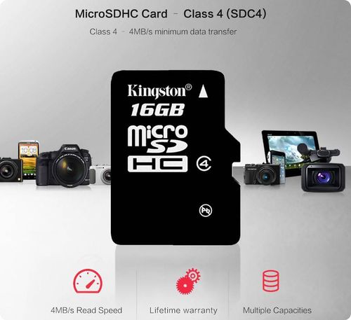 KINGSTON ORYGINALNA KARTA 16GB MICRO SDHC CLASS 4 na Arena.pl