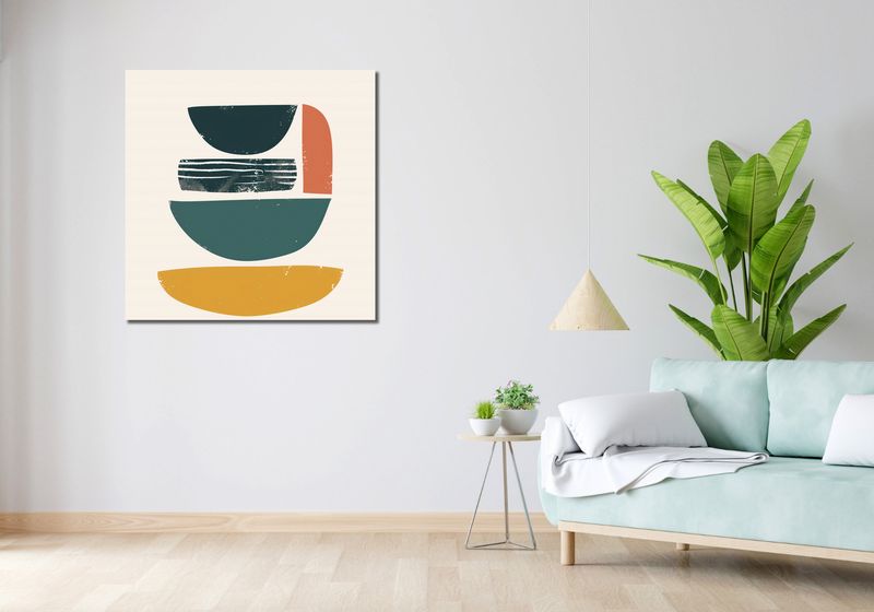 Obraz 90x90cm Fale Wodne zdjęcie 2