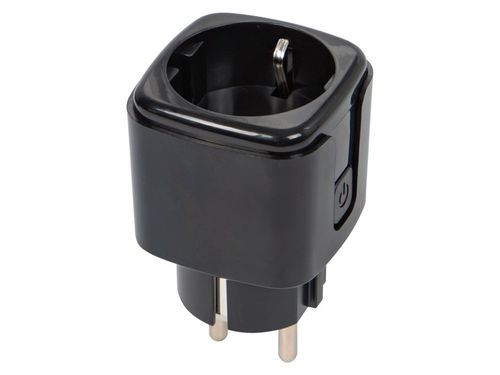 PROGRAMATOR CZASOWY GNIAZDKO GNIAZDO WiFi SMART TUYA WATOMIERZ 16A CZARNY na Arena.pl