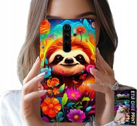 ETUI DO XIAOMI NOTE 8 PRO - KOLOROWE WZORY KOALA ZWIERZĘTA + SZKŁO