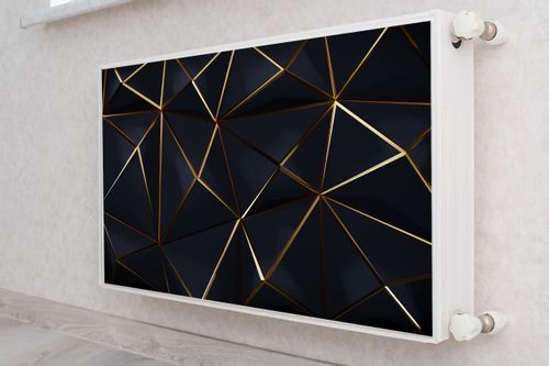 Osłona MAGNETYCZNA Kaloryfera Trójkąty Efekt 3D 90cm x 60cm na Arena.pl