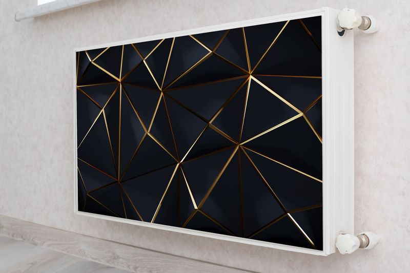 Osłona MAGNETYCZNA Kaloryfera Trójkąty Efekt 3D 90cm x 60cm zdjęcie 4