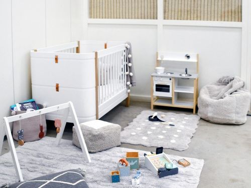 Dywan Bawełniany Mini Biscuit Pearl Grey 70x100 cm Lorena Canals na Arena.pl