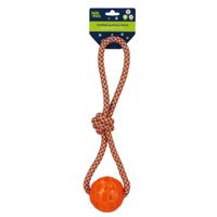 zabawka dla psa szarpak pilka pomarańcz 36cm 2280