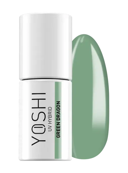 YOSHI Lakier hybrydowy Green Dragon 6ml – 104 zdjęcie 1
