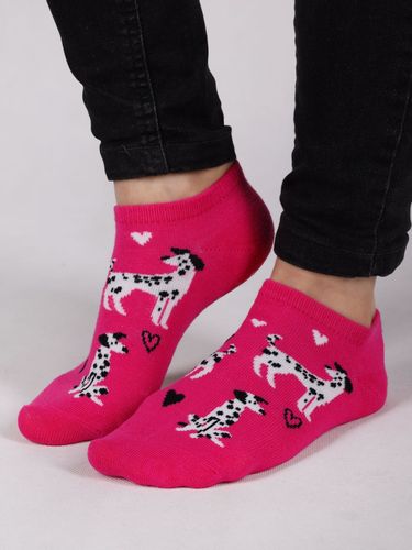 Skarpety stopki dziewczęce bawełniane z ABS 6PAK 23-26 YOCLUB na Arena.pl