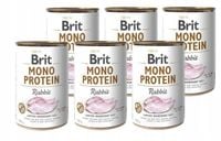 BRIT MONO PROTEIN RABBIT 6x400g karma mokra