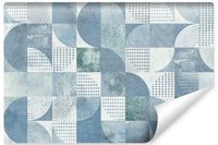 Fototapeta Do Salonu Wzór GEOMETRYCZNY Beton Vintage Mural 135cm x 90cm