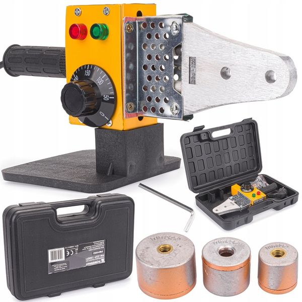 Zgrzewarka do Rur PCV PP 1500W 3 Matryce 20-32MM zdjęcie 1