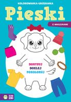 Kolorowanka-ubieranka. Pieski 8450