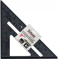 KĄTOWNIK STOLARSKI UNIWERSALNY PRZYMIAR 7" 180mm ALUMINIOWY