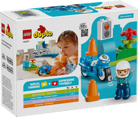 10471 - lego duplo - niebieski motocykl policyjny