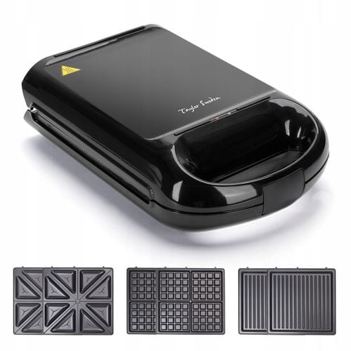 OPIEKACZ DO KANAPEK TOSTER GOFROWNICA PANINI 3W1 1200W Taylor Swoden na Arena.pl