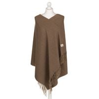 PETERSON szalik duży ciepły elegancki miły w dotyku 180x65 S001 brązowy