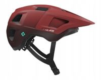 Kask rowerowy LAZER Finch KinetiCore Bordowo-czarny mat MTB
