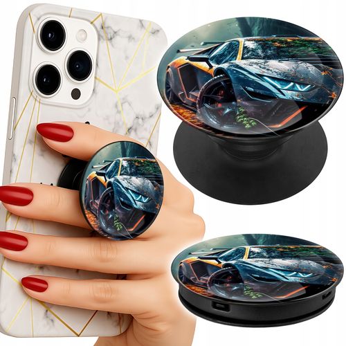 Uchwyt do telefonu Popsocket na palce/stojak LUKSUSOWE SAMOCHODY SUPER AUTA na Arena.pl