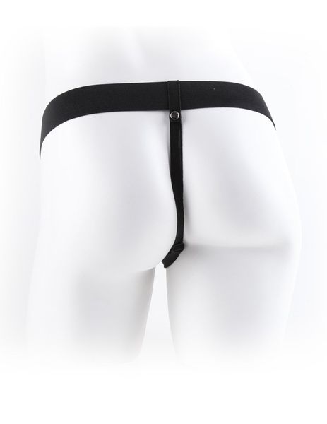 Męska Duża Proteza Penisa Z Wibracją - Fetish 11'' Vibrating Hollow Strap-On zdjęcie 5