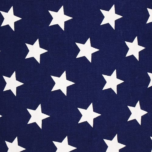 Kosz do przechowywania zabawek i ubrań pojemnik z uszami granatowy w białe gwiazdki na Arena.pl