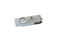 Pendrive biały pamięć usb z logo grawer 16 GB - 50szt. biały