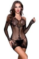 robe resille d02 noir t.u