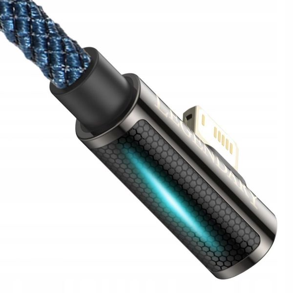 BASEUS Kątowy Kabel USB Lightning Apple Iphone 2m zdjęcie 4
