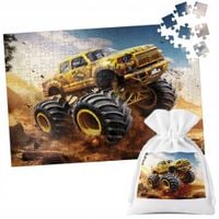 PUZZLE TRADYCYJNE - AUTO MONSTER TRUCK - 110 el