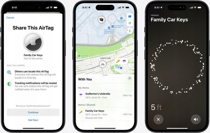 Lokalizator GPS Apple AirTag (4szt). Nowe ! Oryginalne ! zdjęcie 1