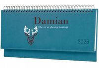 TERMINARZ LEŚNICZEGO personalizowany 2026 tygodniowy kalendarz biurkowy