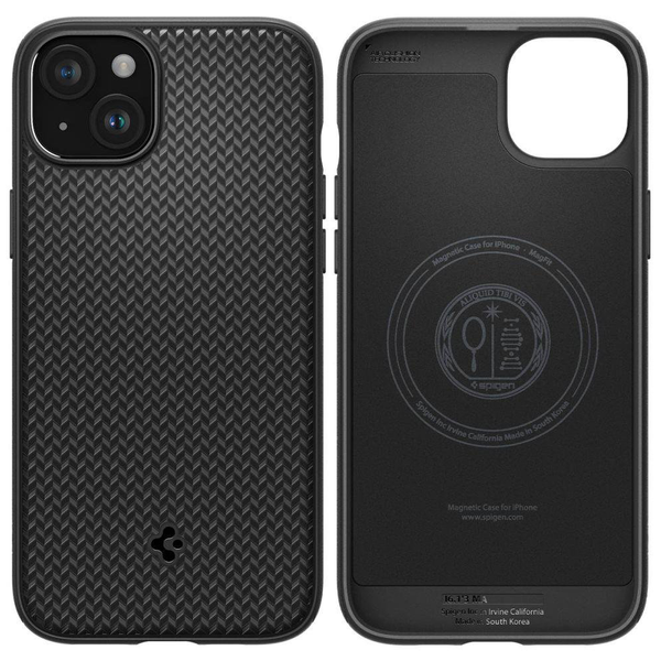 spigen mag armor magsafe iphone 15 matte black zdjęcie 1