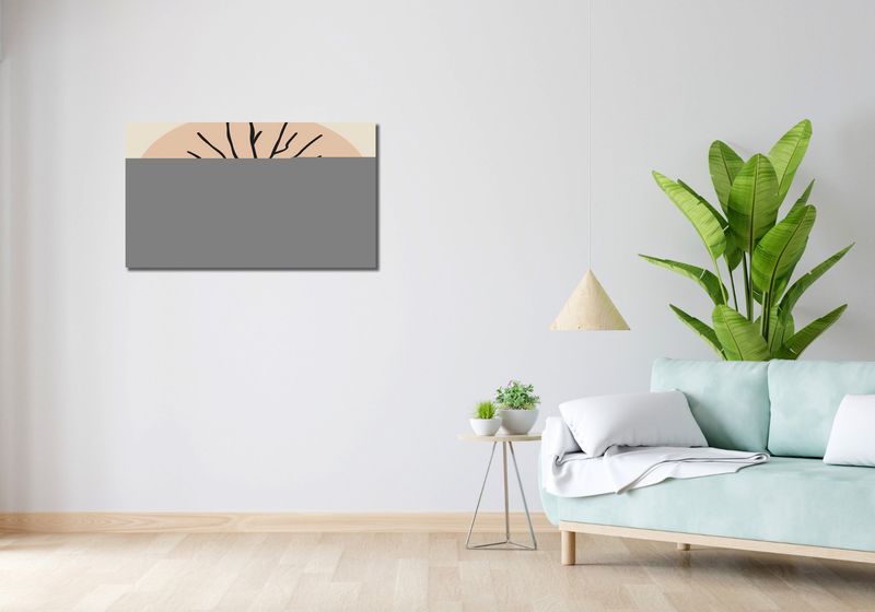 Obraz 90x50cm Tęczowy Zarys zdjęcie 2