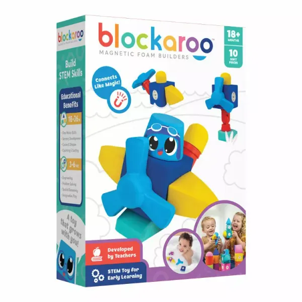 Blockaroo Zestaw mały Samolot 10el. zdjęcie 1